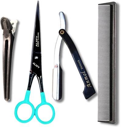 alxfy Salon Scissors Professional Barber Hair Cutting Scissor | for Saloon Combo Kit Scissors