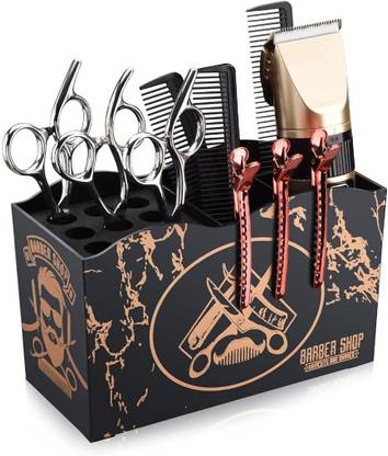 Zibuyu Ber Scissors Holder Box, Professional Salon Hairdressing Scissors Rack Holder Scissors