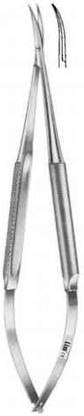 alis 23Cm/9 Inch Micro Dissecting Scissors Sharp Pointed Curved, A-Gen-282-23 Scissors