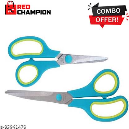 Red Champion Scissor Combo Pack Of Two Scissors