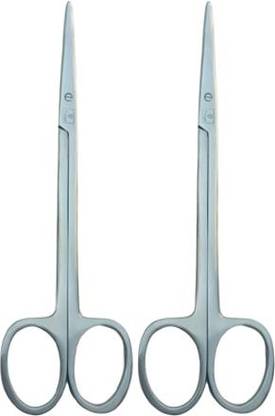 TIAGO Tonsil Metzenbaum 6 inch (Pack of 2 pcs) straight, surgical scissor Scissors