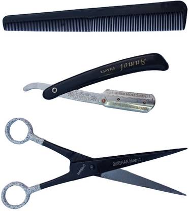 DARRSHAN SALON BARBER HAIR CUTTING SCISSORS 7" inch Salon Personal Professional Combo Set Scissors