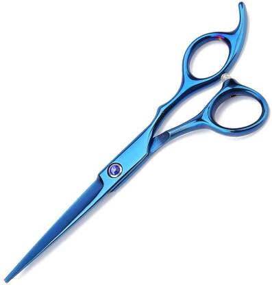 YMS Hair Cutting Scissor, Professional Hairdressing Scissor, Hair Scissors Hair BLUE Scissors