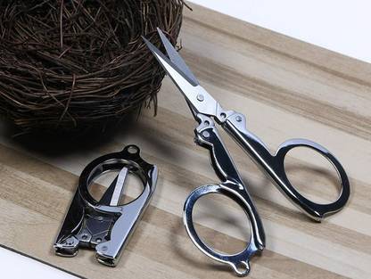 SHARPLEY Multi-function stainless steel travel pocket folding Scissors-IX68 Scissors