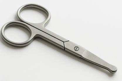 KAYRIE Nasal Safety Tip Scissor for Nose Hair, Beard, Mustache & Eyebrow Scissors Scissors