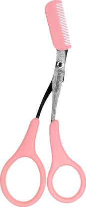 Midazzle Eyebrow Trimming Scissors With Eyebrow Comb for Men Women Scissors