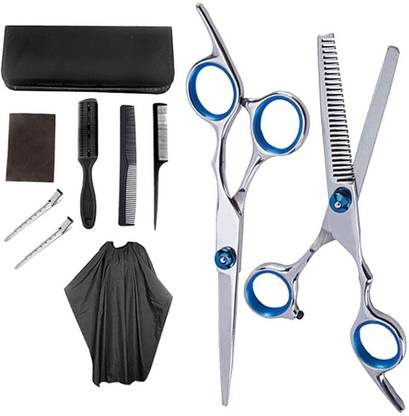 HEZON Professional Hair Cutting Set Barber Scissors Home Using Hair Cutting 101FN Scissors