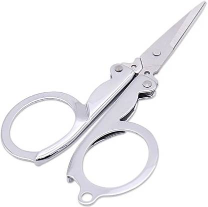 SHARPLEY Stainless Steel Folding Portable Travel Scissors Small Foldable-IX36 Scissors