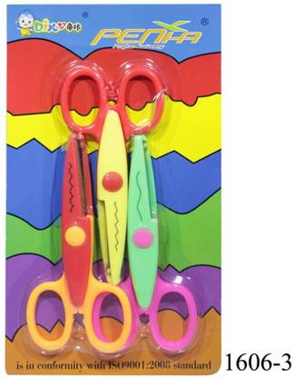 Siya Shop Scissors Zig Zag 3 Scissors