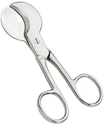 MOWELL Umbilical Cord Cutting Scissors with Rounded Tips Stainless Steel Scissors