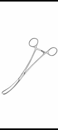 SANJU Khushi Surgical Vulsellum Forceps (8 INCH) Surgical Instrument, stainless steel Scissors