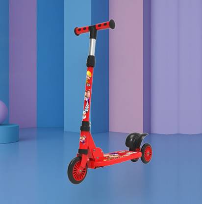 FORMONIX Kick Scooter Wide Wheels, Adjustable Handlebar Kids Scooter 3 Wheeler Kids Scooter