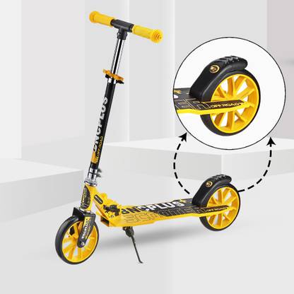 timerider hoverboard for adults & kids with smooth brakes adjustable height 100kg capacity HoverBoard Scooter