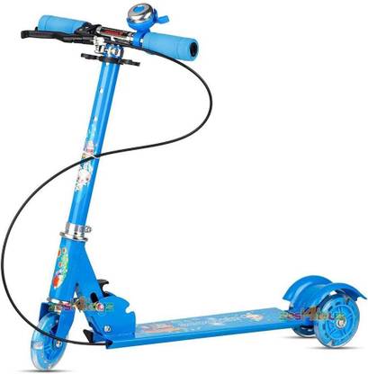 Shreeganesh ganesh Scooter for Kids 3 Wheeler Foldable Kick Skating Cycle (Blue) Kids Scooter