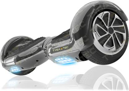 TYGATEC ECO_Bluetooth Music Speaker Hover board with RGB LED Light Electric Drifting Board Self Balance Wheel Matte_Black. HoverBoard Scooter