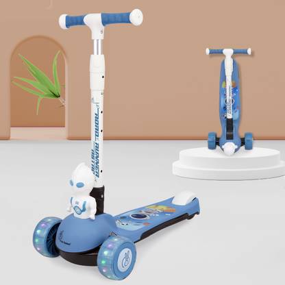 R for Rabbit Road Runner Astro Kick Scooter | 3 Level Adjustable Height & PU LED Wheels Kids Scooter