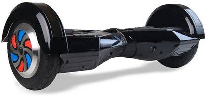 hoverboards india 8 Inch Black Color Self Balancing Hoverboard, Bluetooth, Music, Remote HoverBoard Scooter