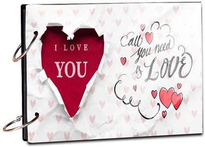 Creative Print Solution I LOVE YOU (5) Theme,  Scrapbook Kit