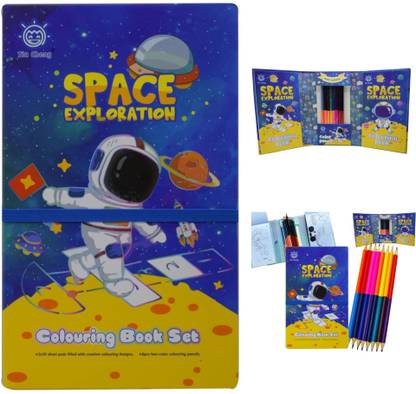 VardhamanStore Space Theme,  Scrapbook Kit