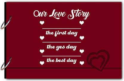REE GIFTS OUR LOVE STORY Scrapbook Album