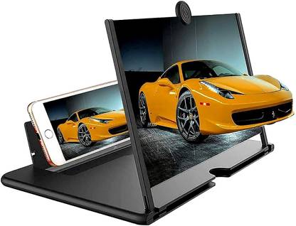 MGNLR 8 inch Phone Screen Magnifier, 3D Mobile Phone Screen Radiation Eye Protection Screen Expander Phone