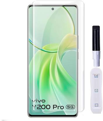 9H Vivo Y200 Pro (5G)-UV Glue Glass - Screen Guard Applicator
