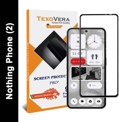 TEXOVERA Edge To Edge Tempered Glass for Nothing Phone 2