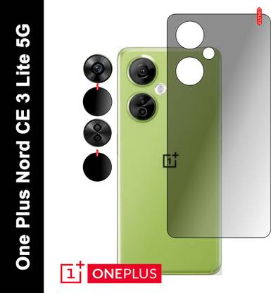 Zlymo Back Tempered Glass for OnePlus Nord CE 3 Lite 5G