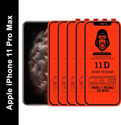 Laxdom Edge To Edge Tempered Glass for APPLE IPHONE 11 PRO MAX