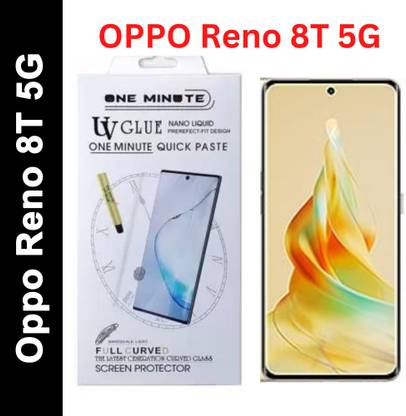 deAdShield Edge To Edge Tempered Glass for OPPO-Reno8T 5G