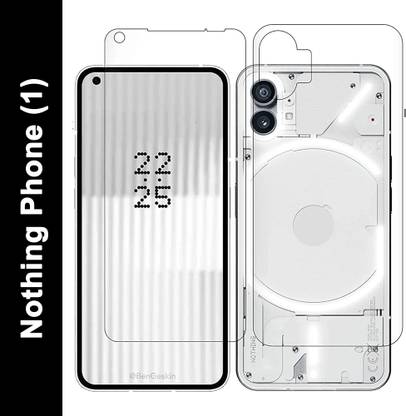 LIKEDESIGN Front and Back Screen Guard for nothing Phone1, nothing Phone 1
