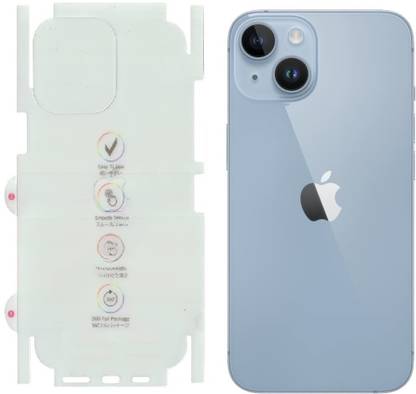 ankSONline Back Screen Guard for iPhone 14, |Unbreakable [Transparent Protective ,Anti-Scratch]