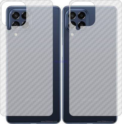 TELTREK Back Screen Guard for Samsung Galaxy M53 (3D Carbon Fiber Finish)