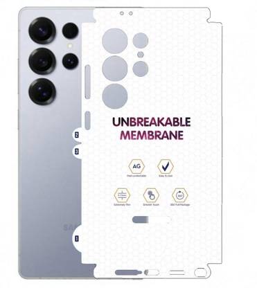 A3sprime Back Screen Guard for Samsung Galaxy S25 Ultra 5G, |Edge to Edge Full Coverage Unbreakable Soft Transparent Matte Finish Back and Side Skin Protector|