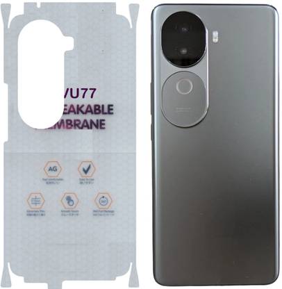 yuvu77 Back Screen Guard for IQOO Z9S 5g, Membrane 360 coverage