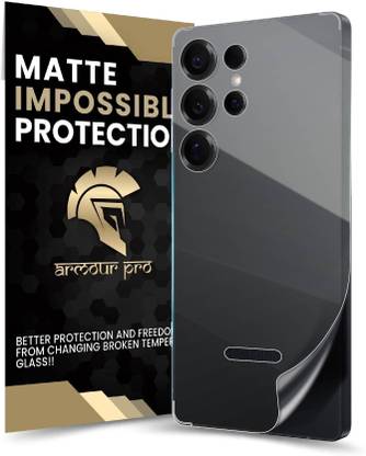 ArmourPro Back Screen Guard for Samsung Galaxy S25 Ultra 5G, Samsung S25 Ultra 5G, Samsung S25 Ultra, Matte Back Unbreakable Membrane