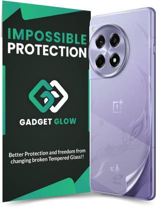 Gadget Glow Back Screen Guard for OnePlus 12R 5G Genshin Impact Editon, OnePlus 12R Genshin Impact Editon, OnePlus 12R 5G, OnePlus 12R, 4 Layer Unbreakable Membrane with Easy Installation