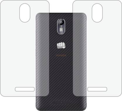 Fasheen Back Screen Guard for MICROMAX CANVAS EVOK E483 (Matte Finish)