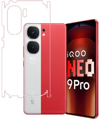 KARTRAY Back Screen Guard for iQOO Neo 9 Pro 5G, Clear With Sides