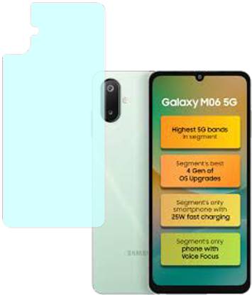 VAYUVAULT Back Screen Guard for SAMSUNG Galaxy M06 5G