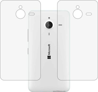 TELTREK Back Screen Guard for MICROSOFT LUMIA 640 XL (Matte Finish)