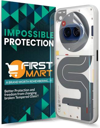 FIRST MART Back Screen Guard for Nothing Phone (2A) 5G, Nothing Phone 2A, Nothing Phone (2A) 5G Special Edition, Nothing 2A Special Edition, Nothing 2A 5G