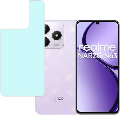 SPRITZEN Back Screen Guard for Realme Narzo N63, Matte