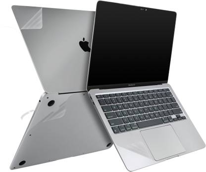 Capes India Back Screen Guard for MacBook Pro 13" M2 A2338, Transparent Clear Vinyl Skin, Full Body Skin