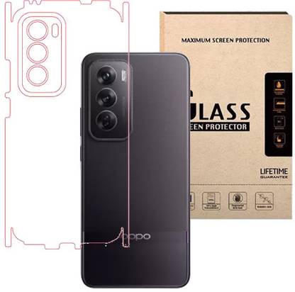 ECMERED Back Screen Guard for OPPO RENO 12 PRO 5G, OPPO RENO12 PRO
