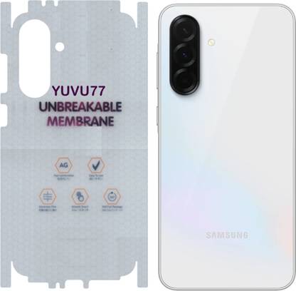 yuvu77 Back Screen Guard for Samsung Galaxy A36 5G, Membrane with 360 coverage