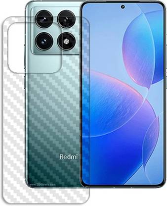 SOMTONE Back Screen Guard for Xiaomi Redmi K70 Pro Back CARBON FIBER SKIN