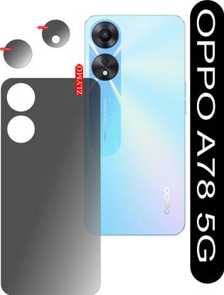 Zlymo Back Screen Guard for Oppo A78 5G