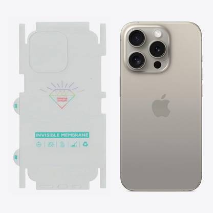 VOSKI Back Screen Guard for Apple iPhone 16 Pro Max 360 Protection Back Membrane Unbreakable