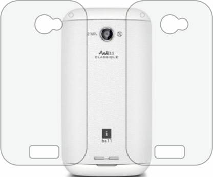 MOBART Back Screen Guard for IBALL ANDI 3.5 CLASSIQUE (Matte Finish)